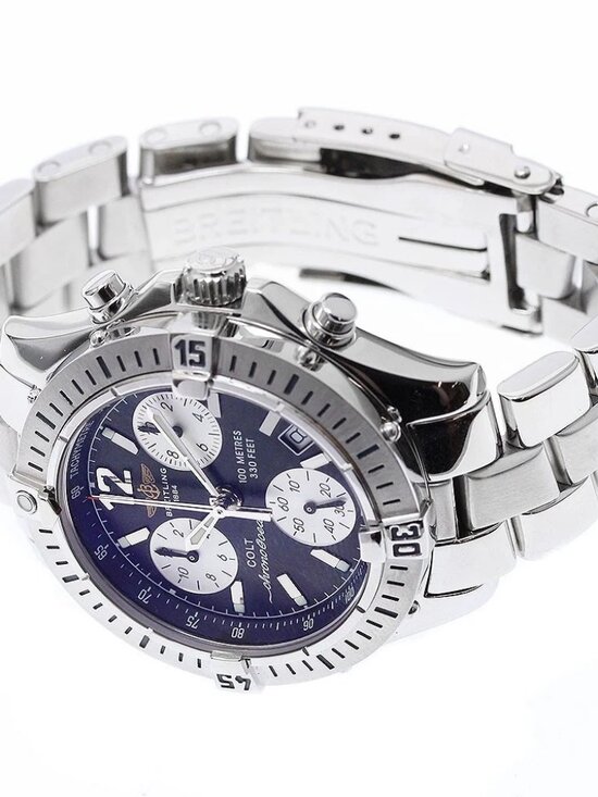 BREITLING Colt Chrono Ocean A53350 Date black Dial Quartz Men\'s Watch_901072 main image 5